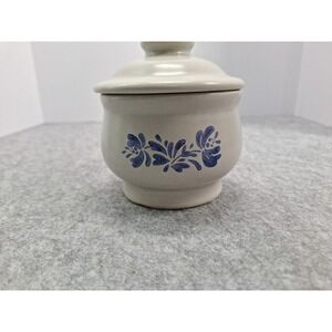 Pfaltzgraff Yorktowne USA Sugar Bowl & Lid Excellent Condition VTG c.1970's